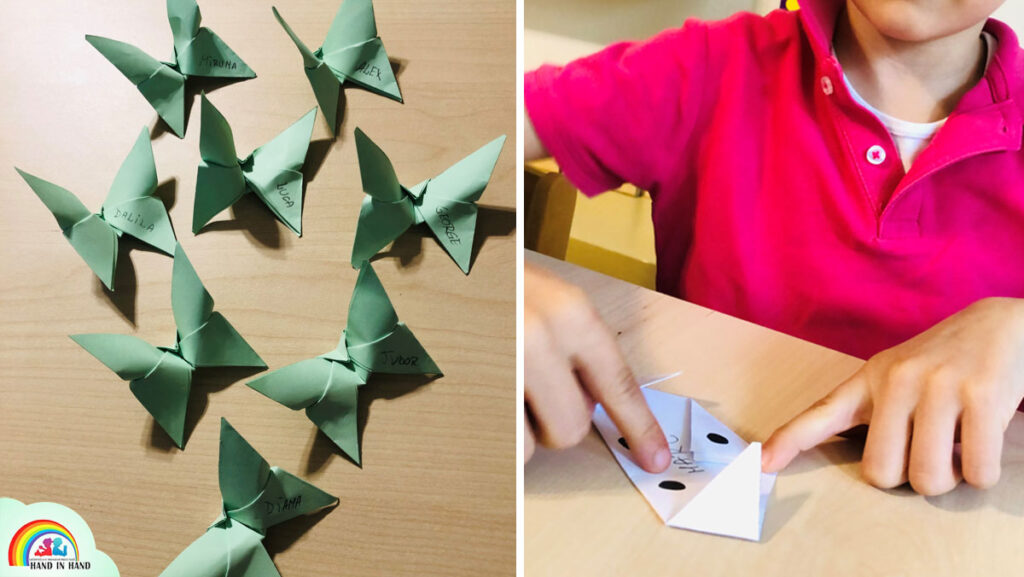 Read more about the article Distractive și educative: atelierele săptămânale de Origami